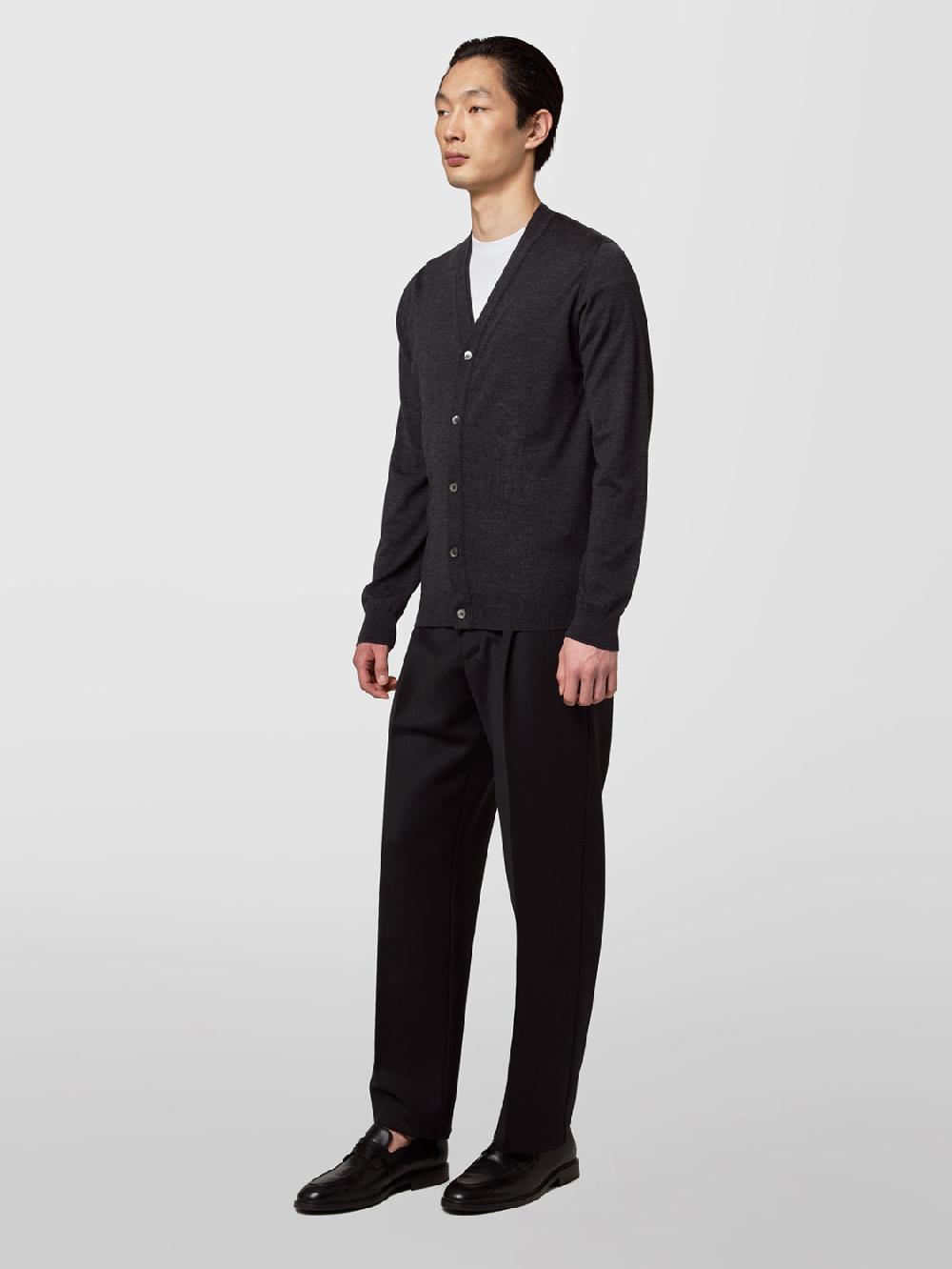 Alpha studio CARDIGAN IN MERINOS ULTRAFINE Promozione Limitata