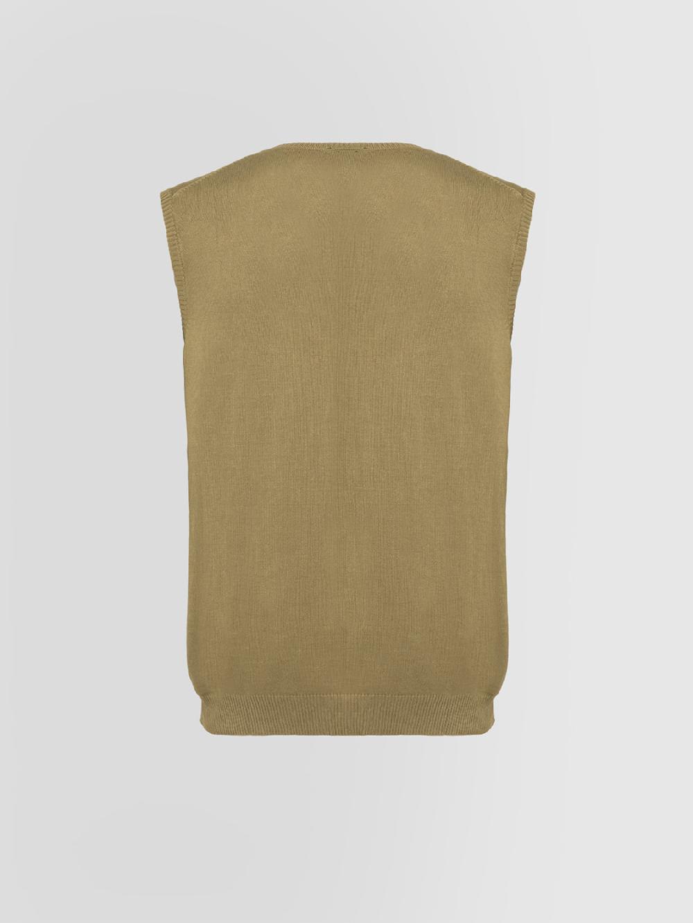 Alpha studio GILET IN VISCOSA Presa