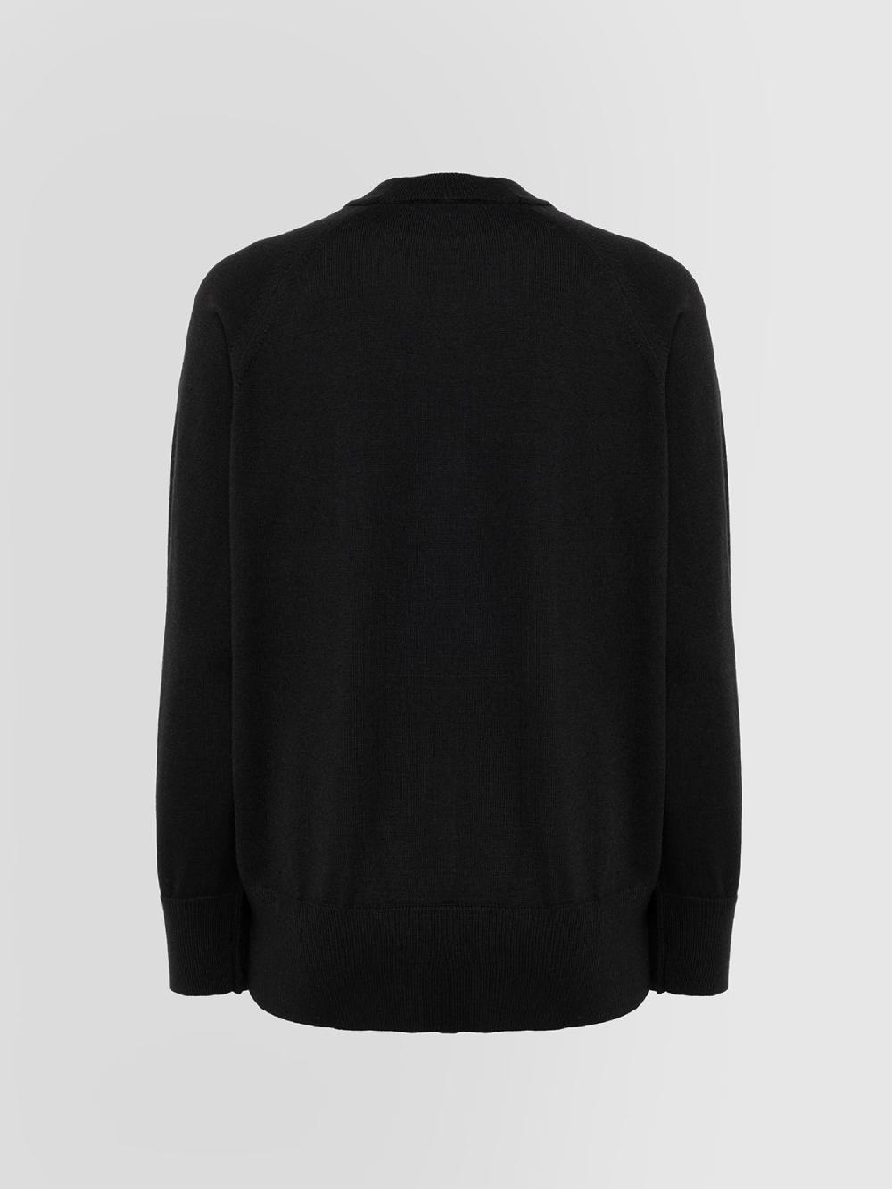 Alpha studio GIROCOLLO M/L RASATO RAGLAN Vendita Economica