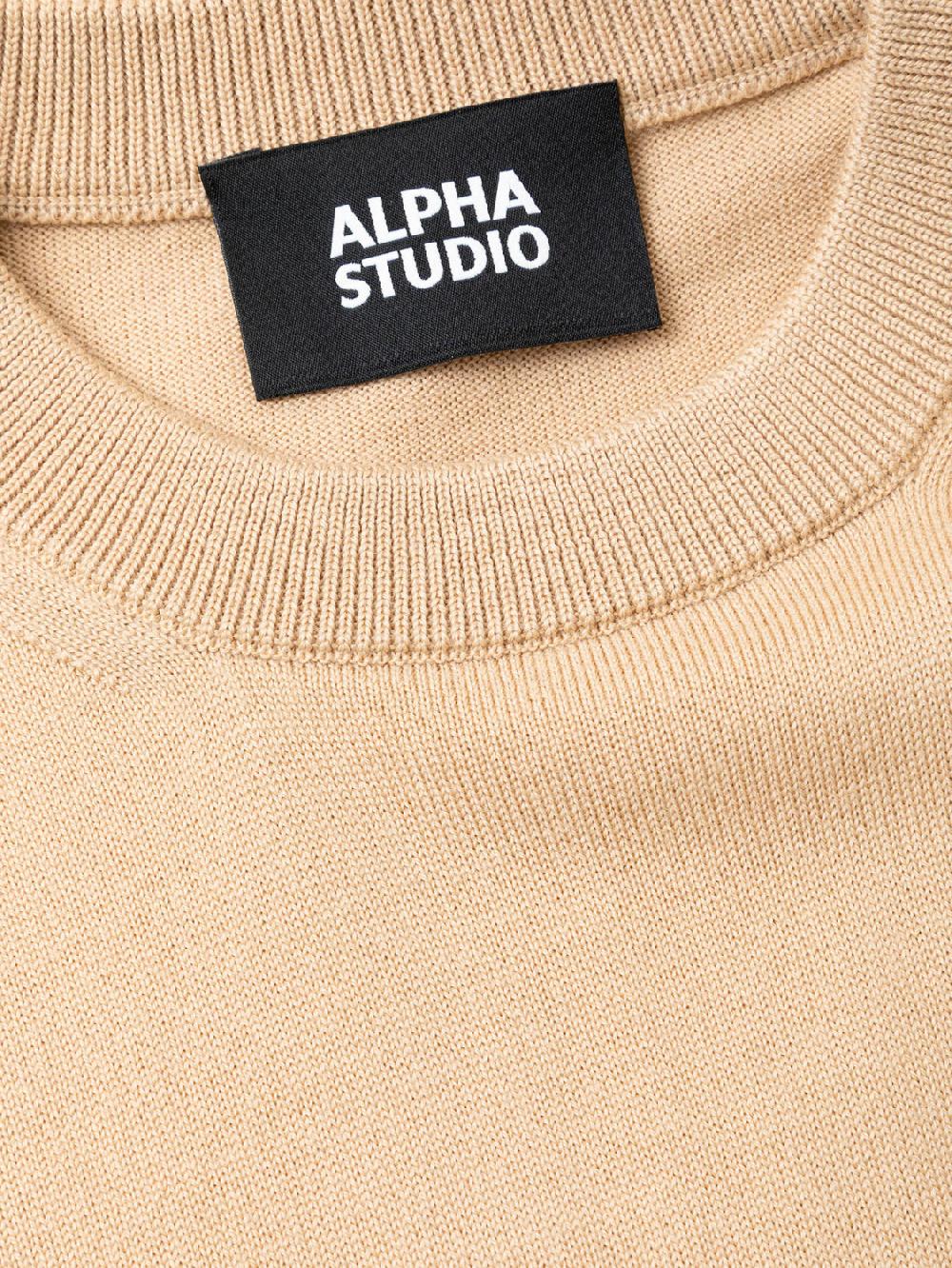 Alpha studio GIRO PONCHO RASATO S/M Vendite Flash