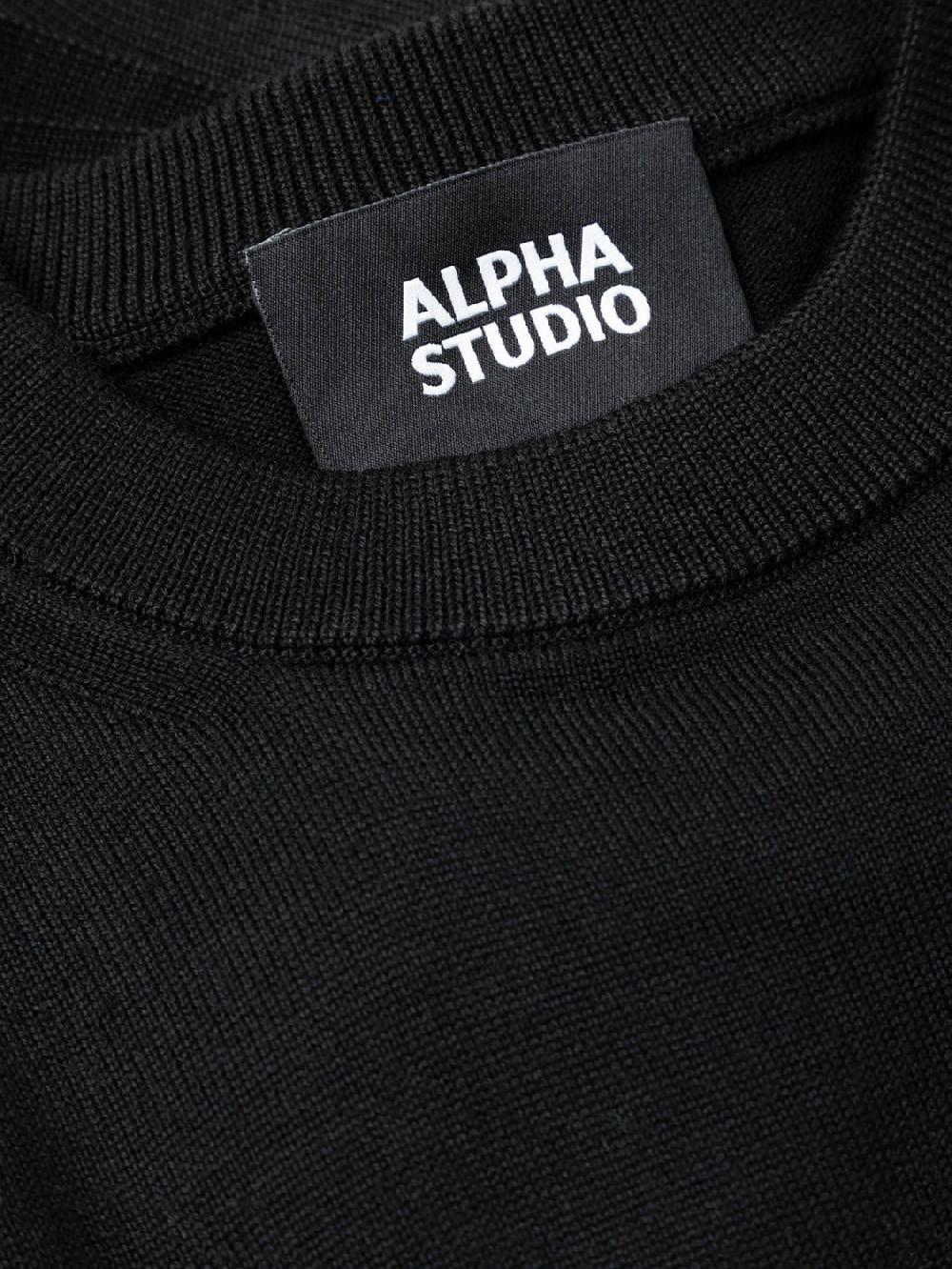 Alpha studio GIRO PONCHO RASATO S/M In Saldo