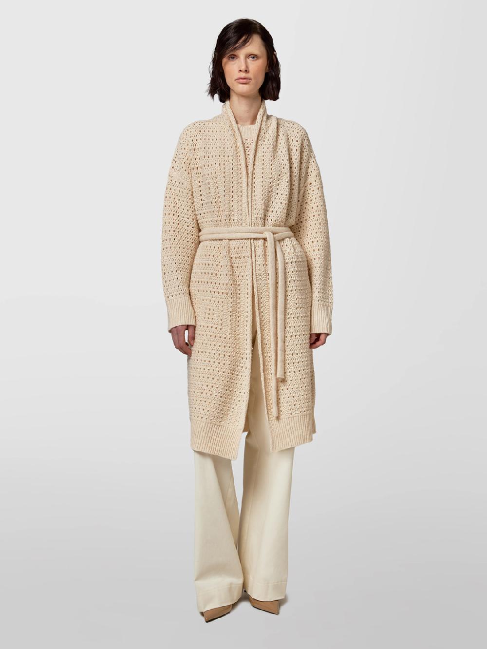 Alpha studio MAXI CARDIGAN PUNTO MAGLIA Italia