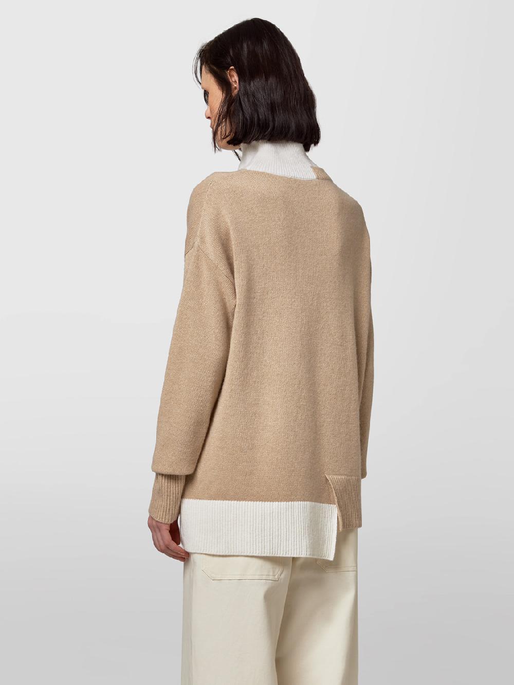 Alpha studio COLLO ALTO INTARSIO BI COLOR 2025