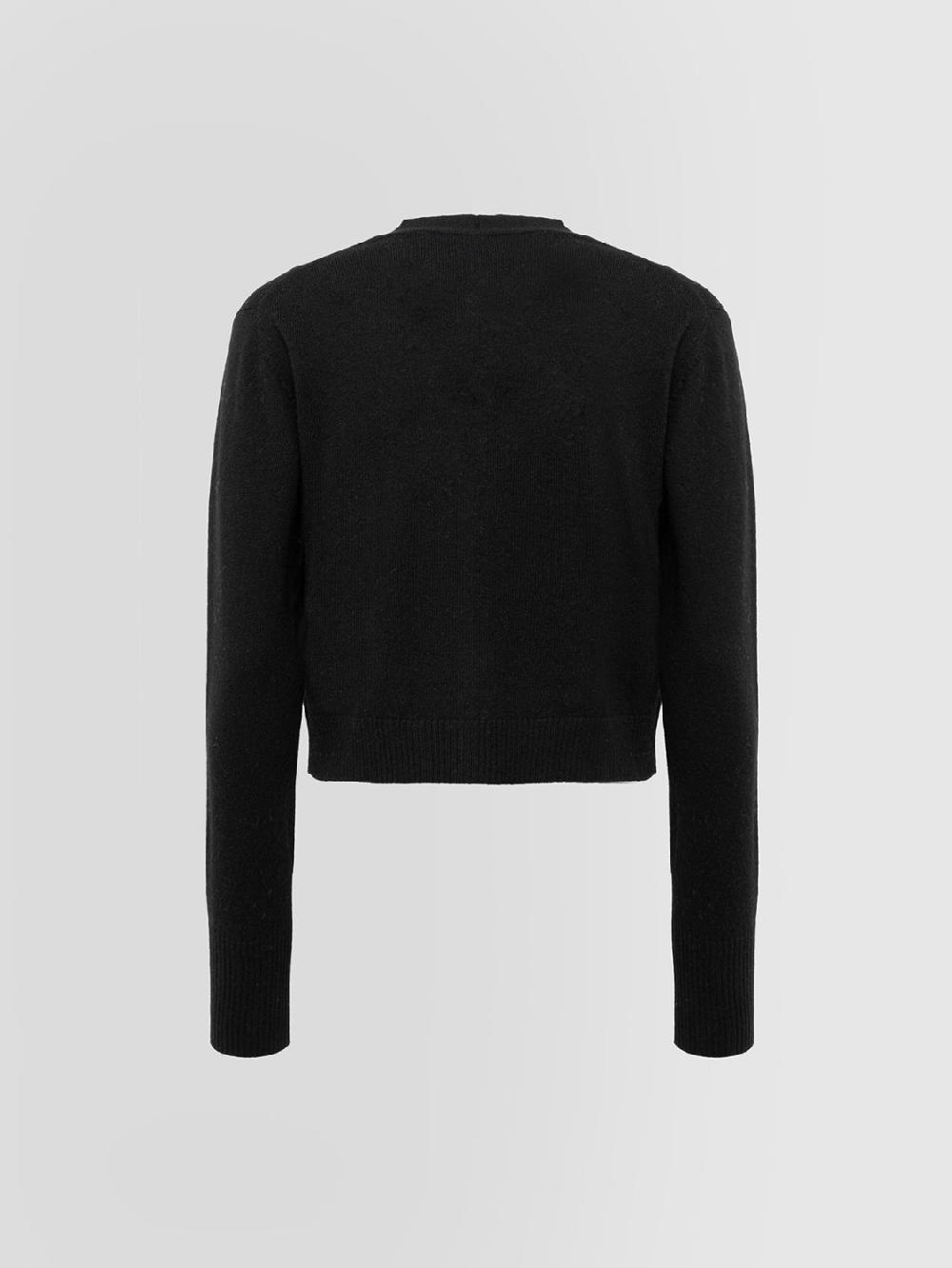 Alpha studio CARDIGAN CROPPED FIT M/L RASATO Novità