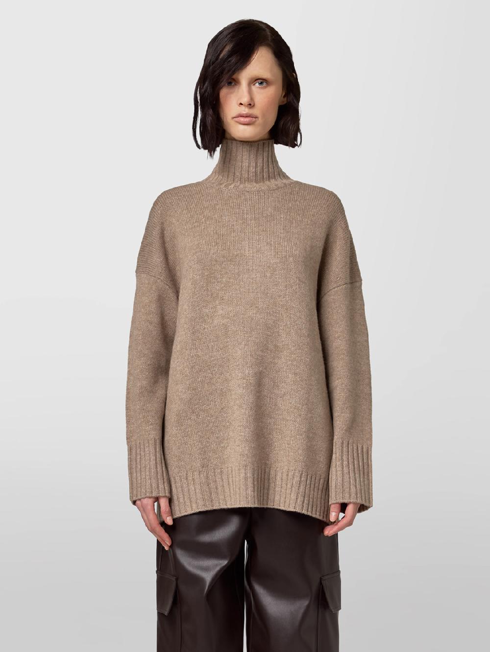 Alpha studio COLLO ALTO M/L RASATO In Vendita