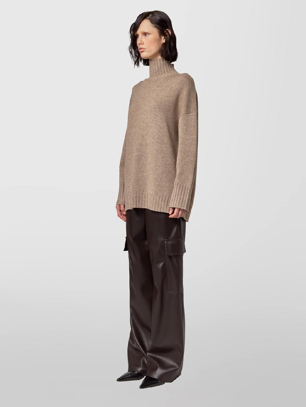 Alpha studio COLLO ALTO M/L RASATO In Vendita