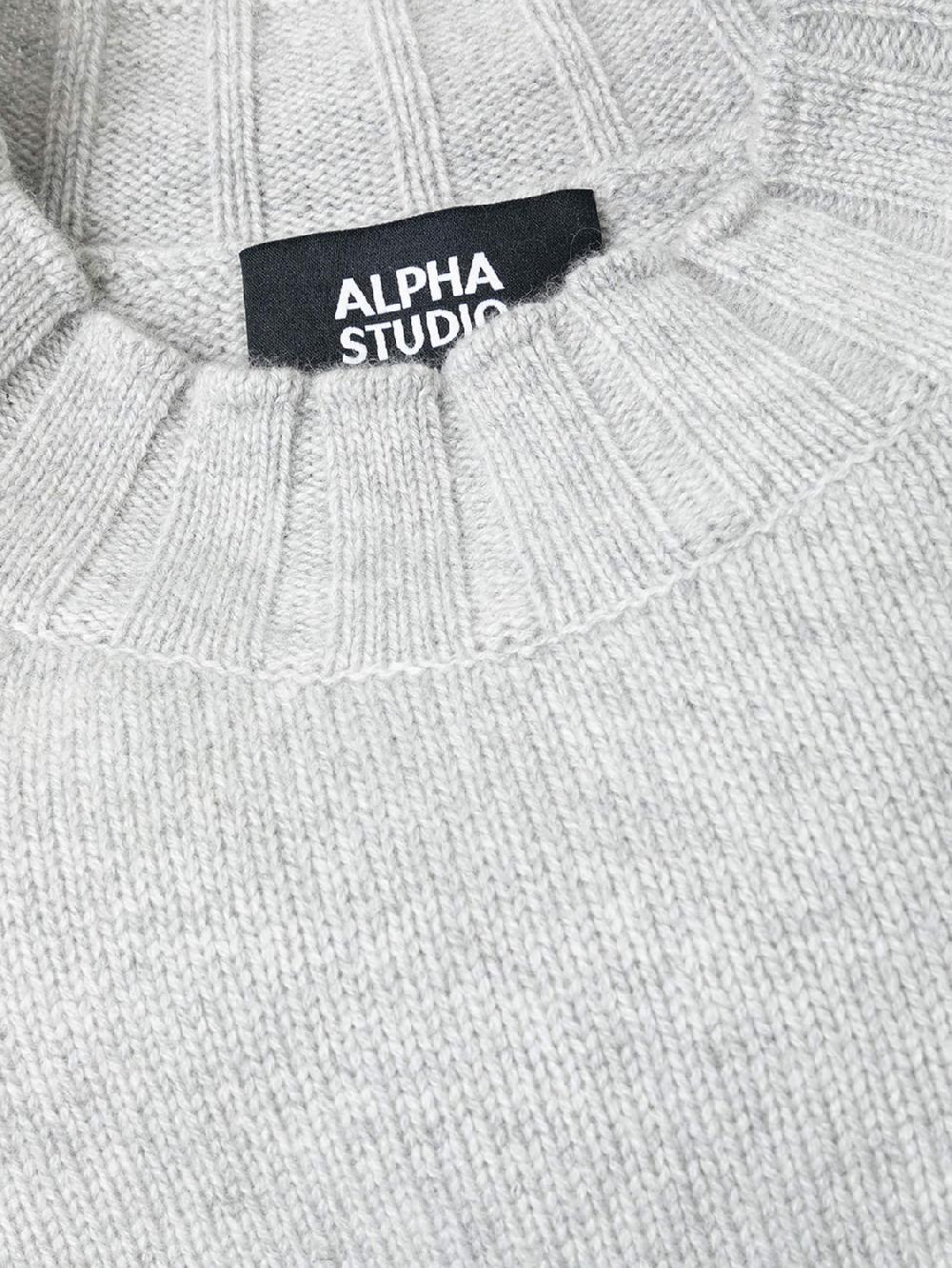 Alpha studio GIROCOLLO M/L RASATO Hotsell