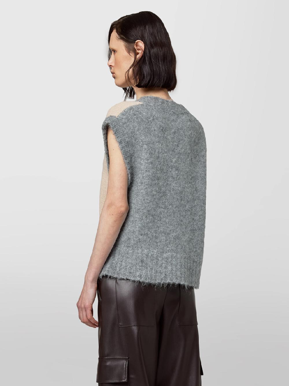 Alpha studio SCOLLO V S/M RASATO BI-MATERIALE Vendita Calda