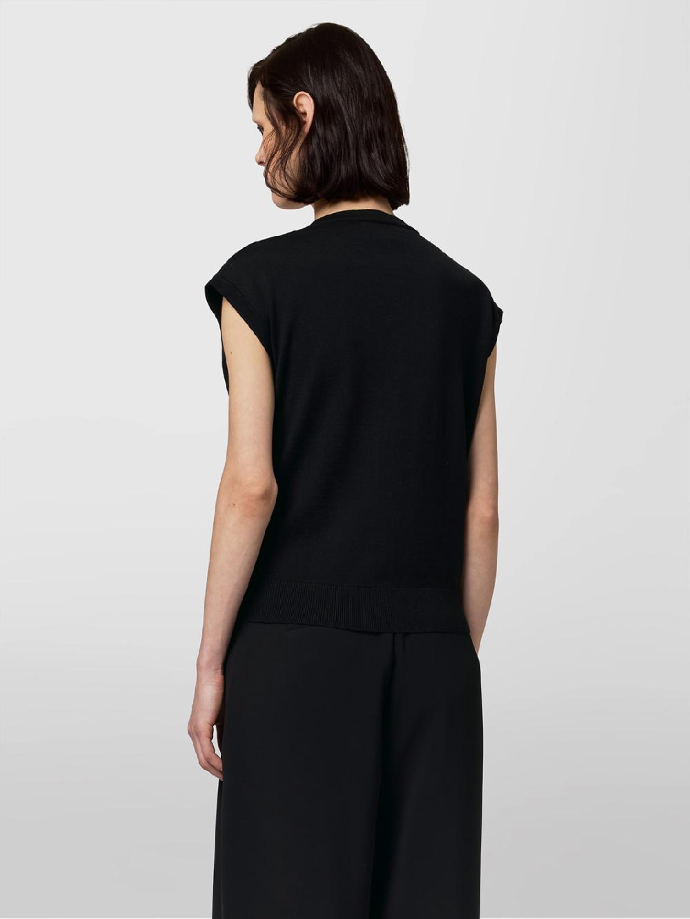 Alpha studio GILET RASATO In Saldo