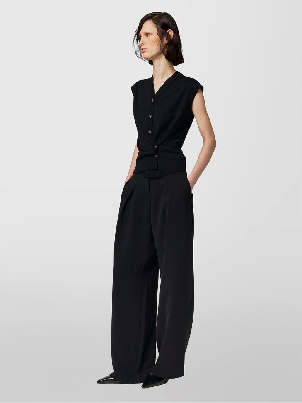 Alpha studio GILET RASATO In Saldo