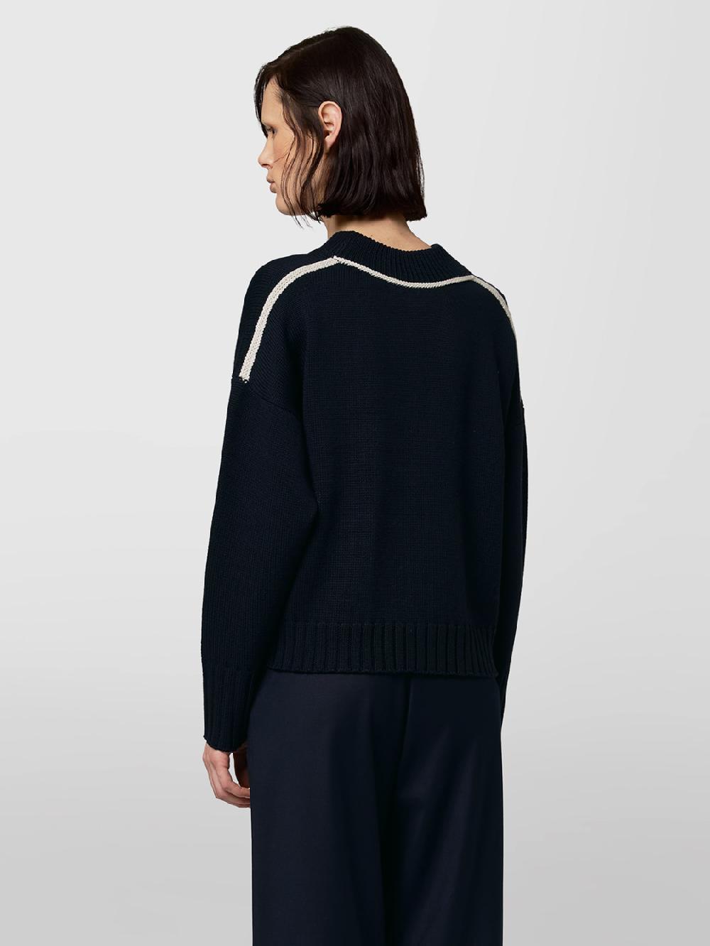 Alpha studio GIROCOLLO M/L RASATO In Linea