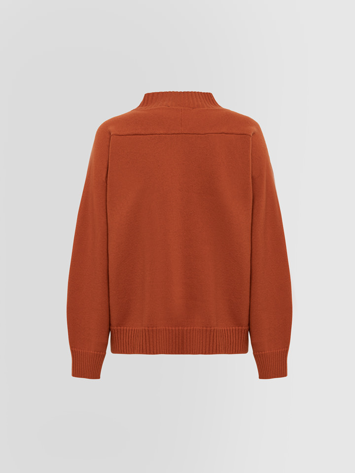 Alpha studio GIROCOLLO SELLA IN CASHMERE Consegna Veloce