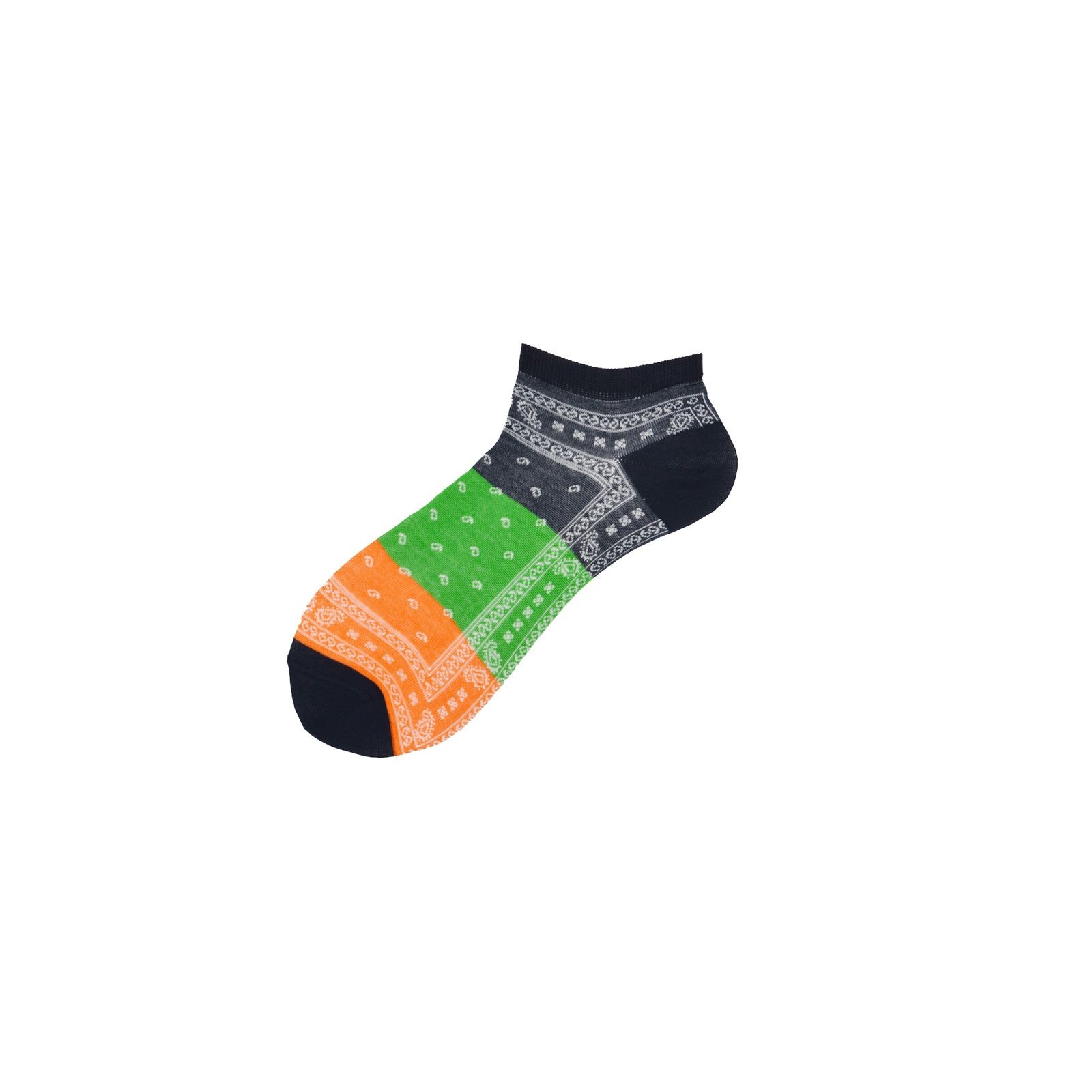 Alto Milano Sneaker uomo in cotone bandana Yuri Saldi